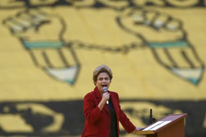 La presidenta Dilma Rousseff, el mi&eacute;rcoles pasado