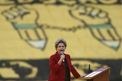 Dilma Rousseff, na última quarta-feira.