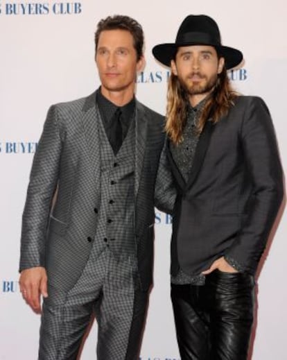 Recen por Jared Leto en esta foto junto a Matthew McConaughew y su política del no-desodorante