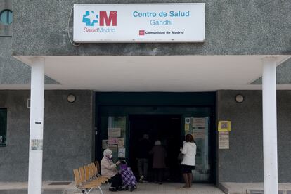 Centro de Salud Gandhi, en el distrito madrileño de Ciudad Lineal.