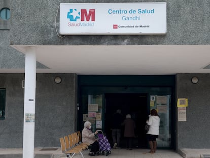 Centro de Salud Gandhi, en el distrito madrileño de Ciudad Lineal.