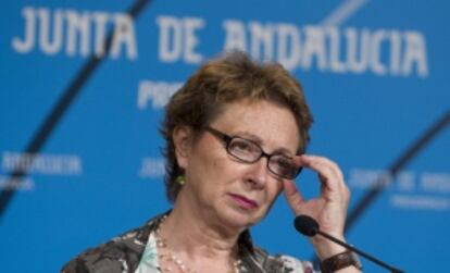 La consejera de Hacienda y Administraci&oacute;n P&uacute;blica, Carmen Mart&iacute;nez Aguayo.