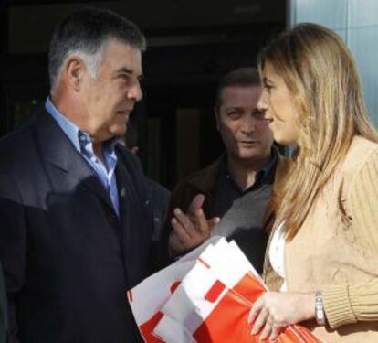 Viera, Ramón Díaz y Susana Díaz.