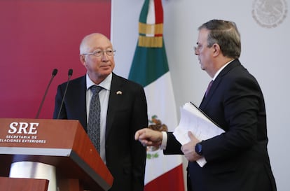 Entendimiento Bicentenario, Ken Salazar y Marcelo Ebrard