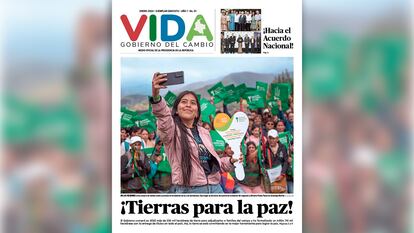 Primera edición del periódico 'VIDA'