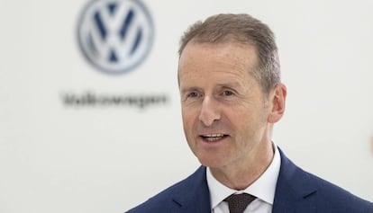 El presidente del consejo de administración de Grupo Volkswagen, Herbert Diess.