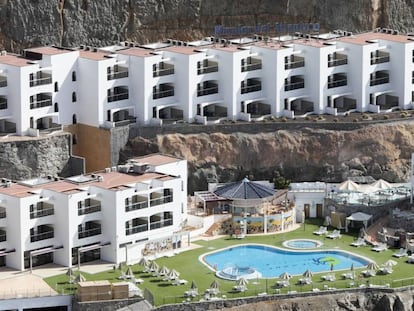 El complejo de apartamentos Mirador del Atlántico, en la isla de Gran Canaria, en una imagen de archivo.