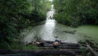 Fotograma de 'Becoming Alluvium', de la vietnamita Thao Nguyen Phan.