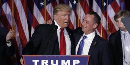 Donald Trump nombra al lider republicando Reince Priebus como su jefe de gabinete.