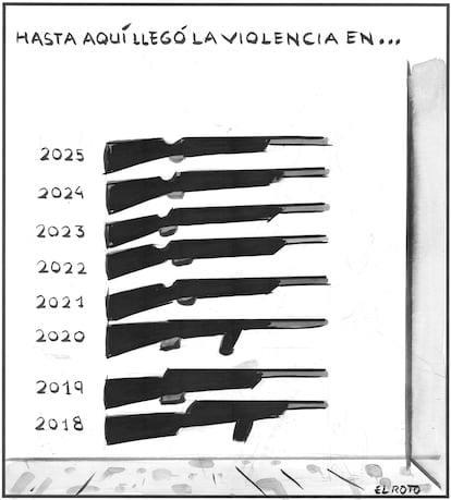Viñeta de El Roto del 8 de julio de 2025.