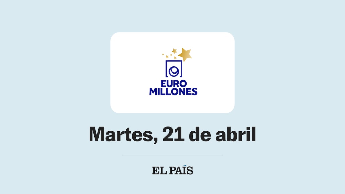 Euromillones: comprobar sorteo del martes 21 de abril