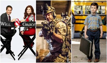 'Will & Grace', 'SEAL Team' y 'Young Sheldon', tres de las series que vendrán en la próxima temporada.