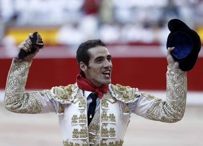 El diestro Pepe Moral, en la pasada Feria de San Ferm&iacute;n. 