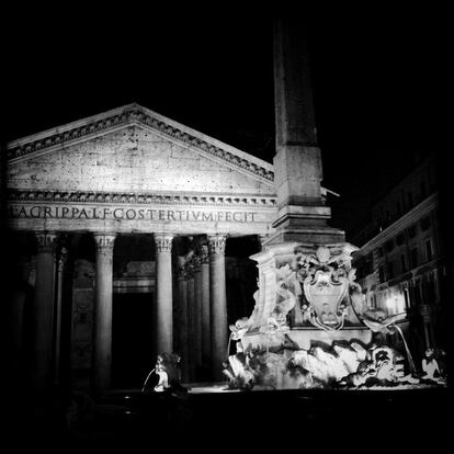 El Panteón de Roma, templo dedicado a todos los dioses, 26 de enero de 2014.