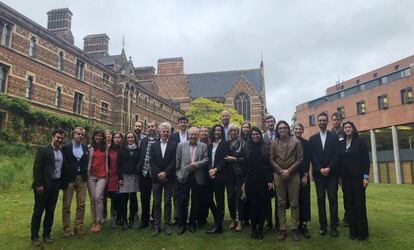 Los 'amigos de Marías' que han participado en el Congreso en Oxford.