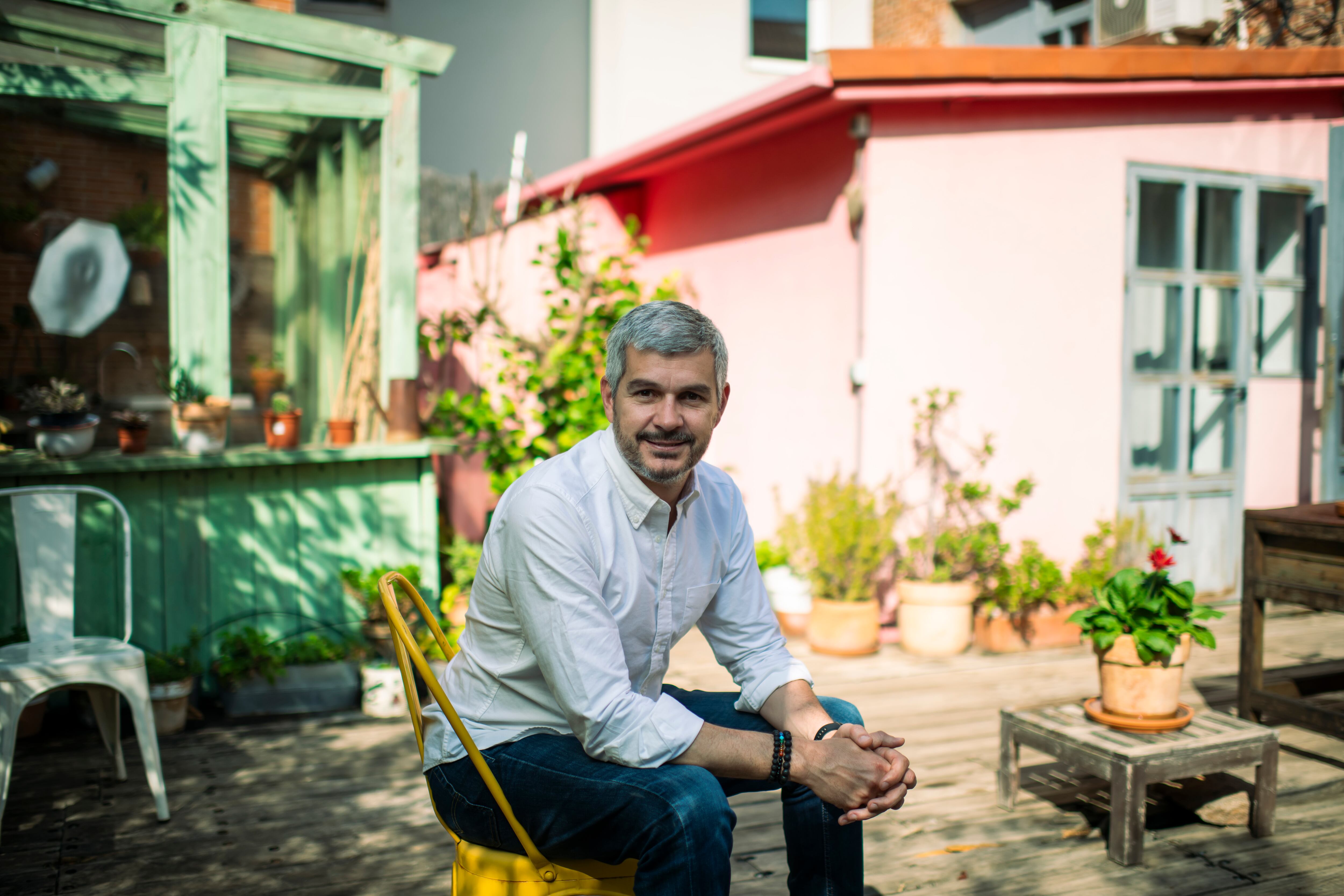 Marcos Peña, en la sede de Siglo XXI Editores, en Madrid.