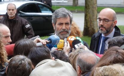 El president del Tribunal Suprem, Carlos Lesmes, aquest dimecres.