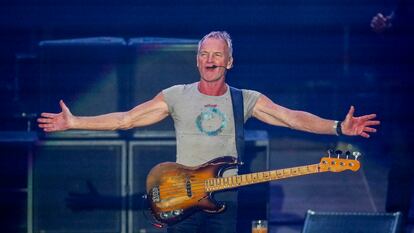 Sting, anoche en Ifema (Madrid) en el festival en el Christmas by Starlite.