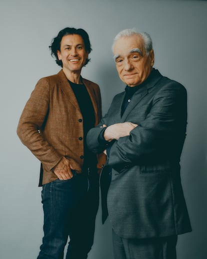 Rodrigo Cortés y Martin Scorsese, en Nueva York