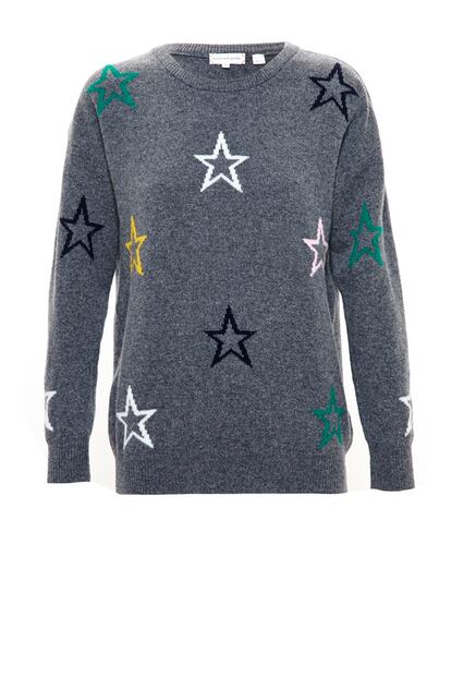 Jersey de lana de Chinti And Parker con estampado de estrellas de colores (390,84 euros).