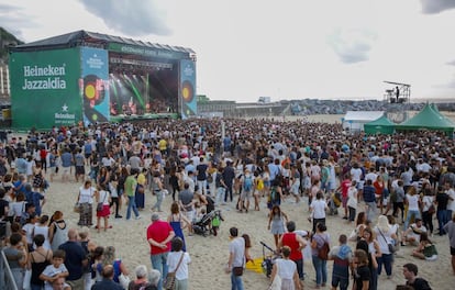 Ambiente durante el festival.