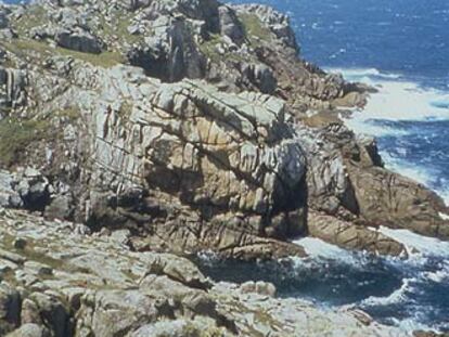 Fotografía del faro de Punta Nariga, realizada por César Portela.