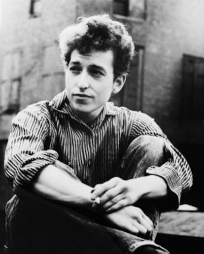 Bob Dylan en 1964.