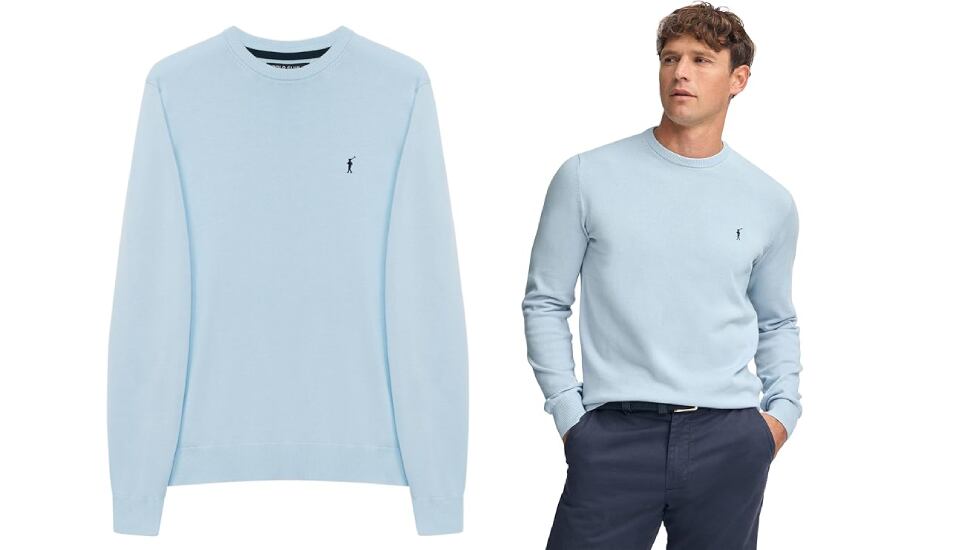 Jersey básico de punto para hombre, de Polo Club.