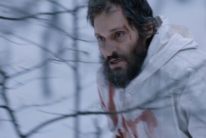 Vincent Gallo, <b>en una imagen de </b><i>Essential Killings.</i>