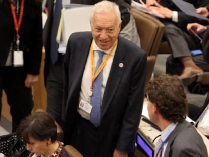 Garcia Margallo, en Naciones Unidas, en mayo. 