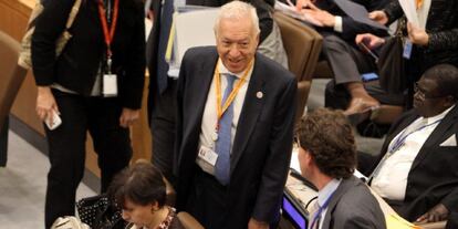 Garcia Margallo, en Naciones Unidas, en mayo.