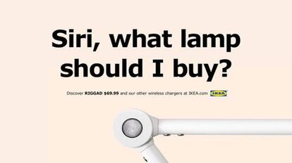 Publicidad de IKEA respecto del nuevo iPhone 8