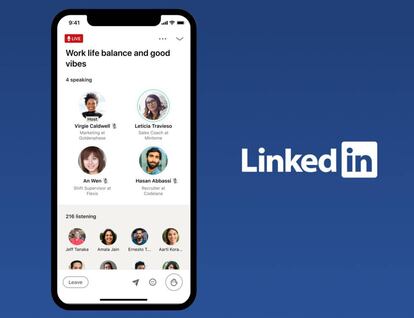 Nuevos chats de audio dentro de Linkedin.
