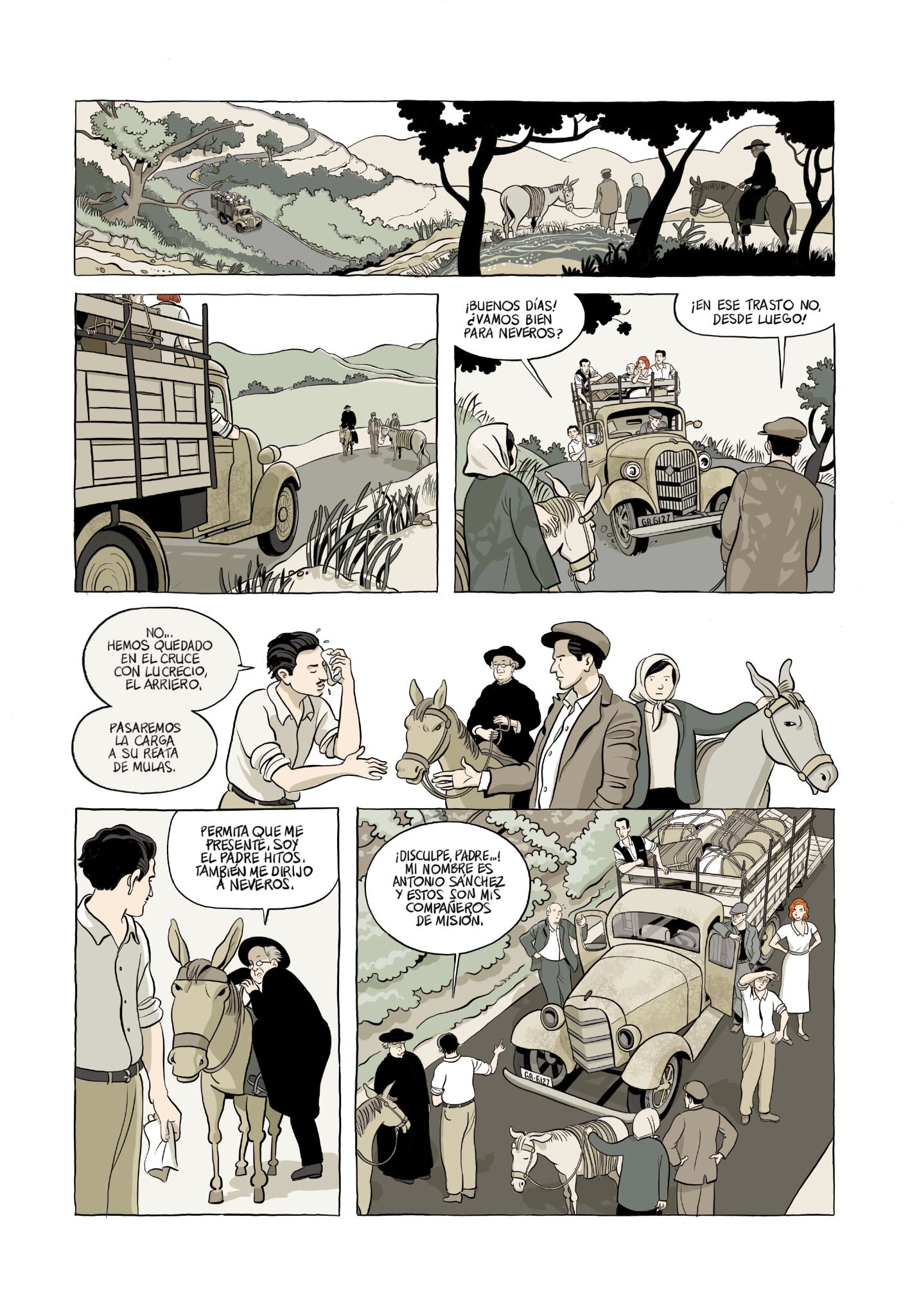 Página del cómic 'El otro mundo' (Astiberri Ediciones).