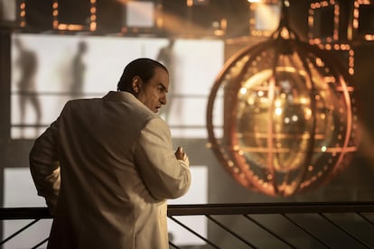 Colin Farrell, en 'El Pingüino' en una imagen cedida por Max.
