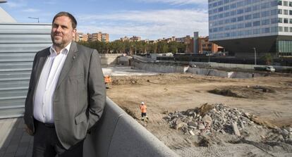 El vicepresident Oriol Junqueras, cap del Departament d'Economia.