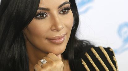 Kim Kardashian.