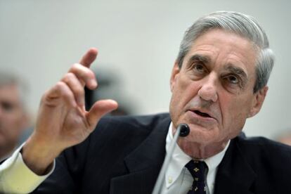 El director del FBI, Robert Mueller, este jueves.