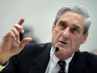 El director del FBI, Robert Mueller, este jueves.