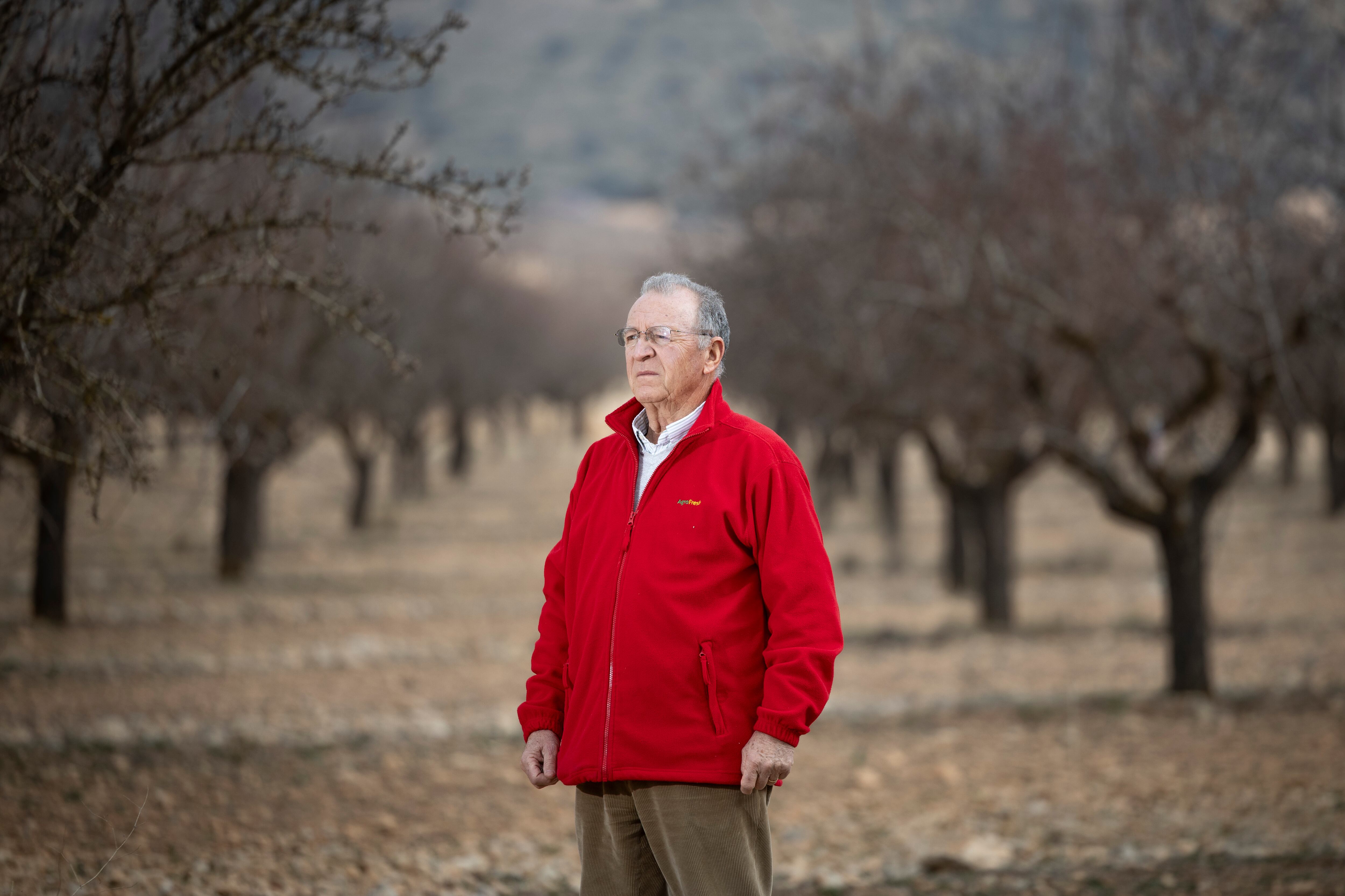 Manuel Martínez Egea, propietario de la finca Puerto Viejo, en la localidad almeriense de Chirivel.