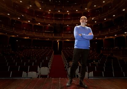 Alfredo Sanzol, el año pasado en el Teatro María Guerrero de Madrid.