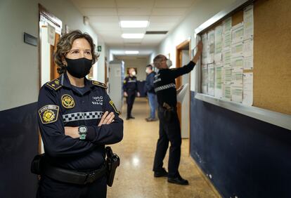 La comisaria de la Policía Local de València, Estefanía Navarrete, directora operativa de GAMA.