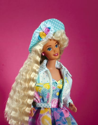 Teen Talk Barbie, from 1992.