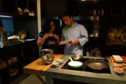 Clases de cocina en el hotel Cooking and Nature, en Alvados (Portugal).