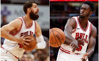 Nikola Mirotic y Bobby Portis.