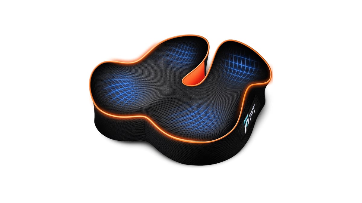 Cojín viscoelástico para asiento.