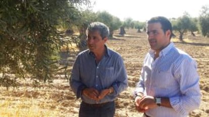 Jesús Anchuelo y Cristóbal Cano, secretarios generales de UPA Madrid y Jaén, respectivamente.