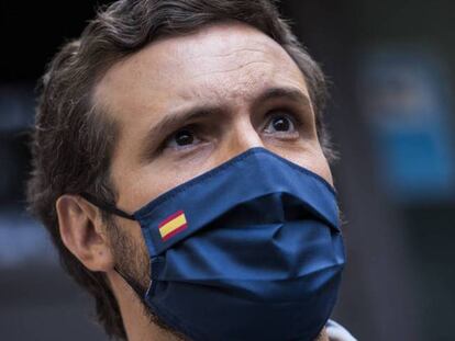 El líder del PP, Pablo Casado.