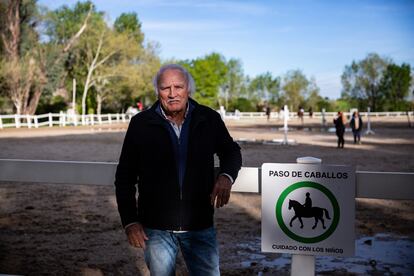 Guillermo del Corral, propietario del club de hípica Alameda del Pardo.