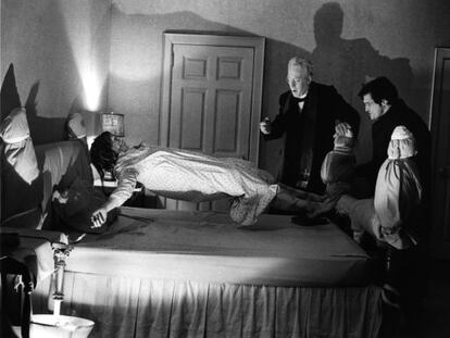 Fotograma de &#039;El exorcista&#039;, de William Friedkin (1973).